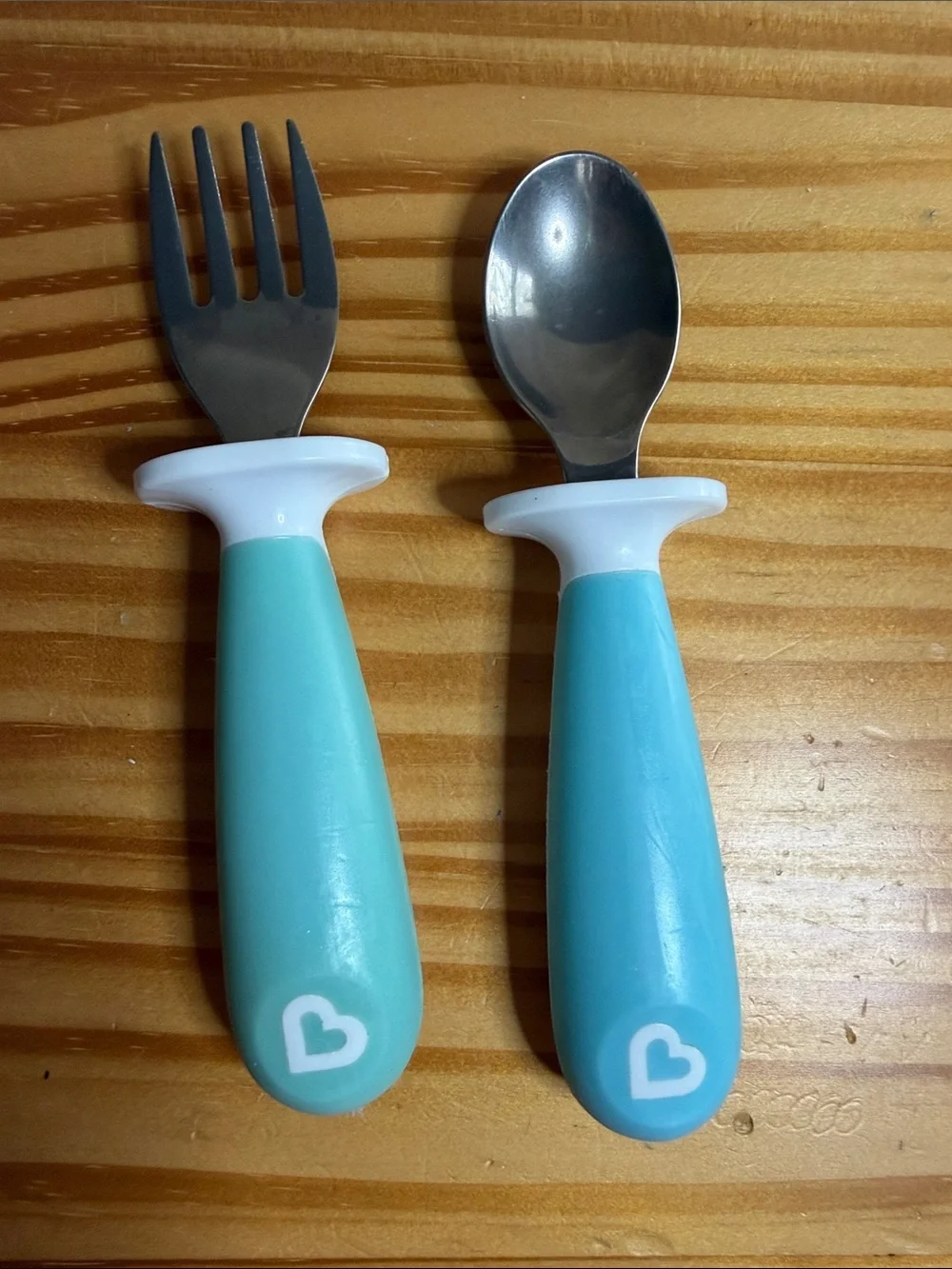 Munchkin Silicone Infant Spoons Fork Set & Keroppi Spiral Straw + Lids